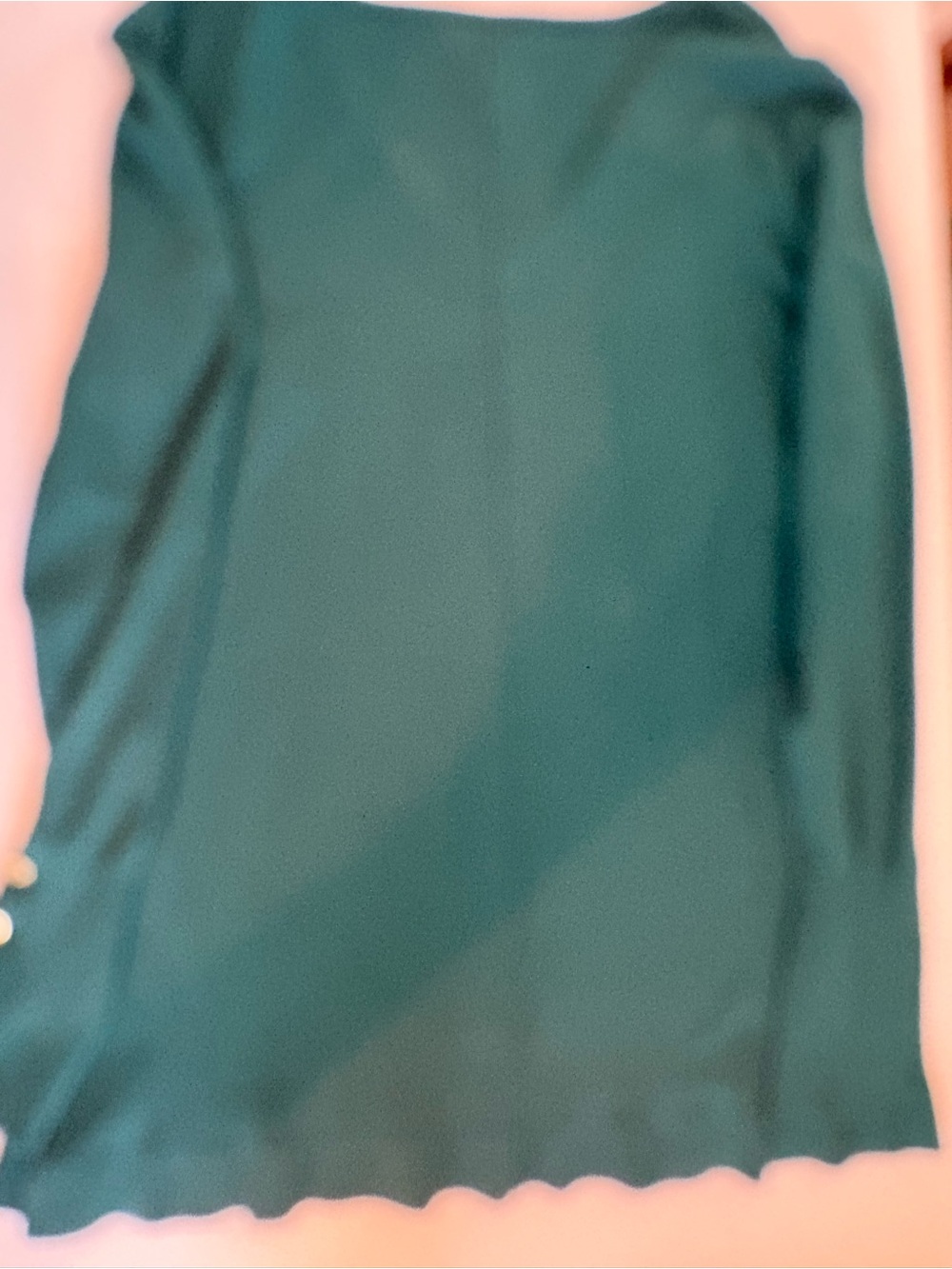 Anne Klein Teal Green Sleeveless Camisole